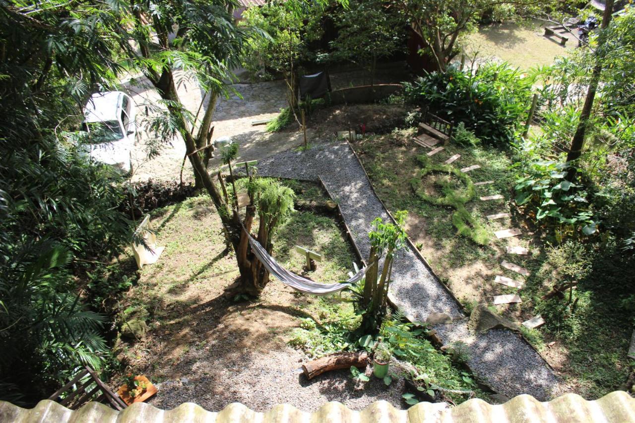 הוילה Guarda do Embaú Cabana Magica Praia E Floresta, Vale Da Utopia, Pinheira מראה חיצוני תמונה