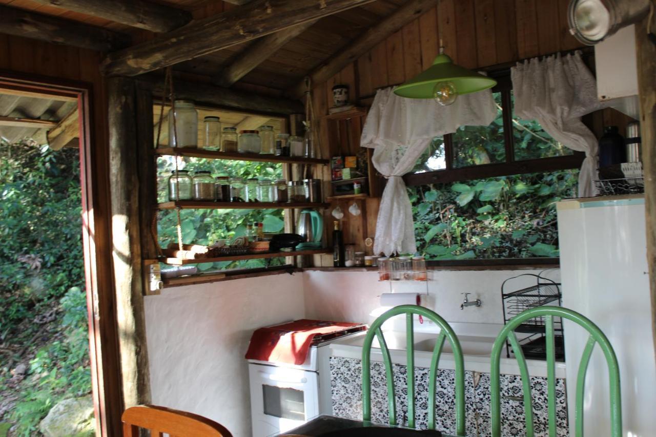 הוילה Guarda do Embaú Cabana Magica Praia E Floresta, Vale Da Utopia, Pinheira מראה חיצוני תמונה