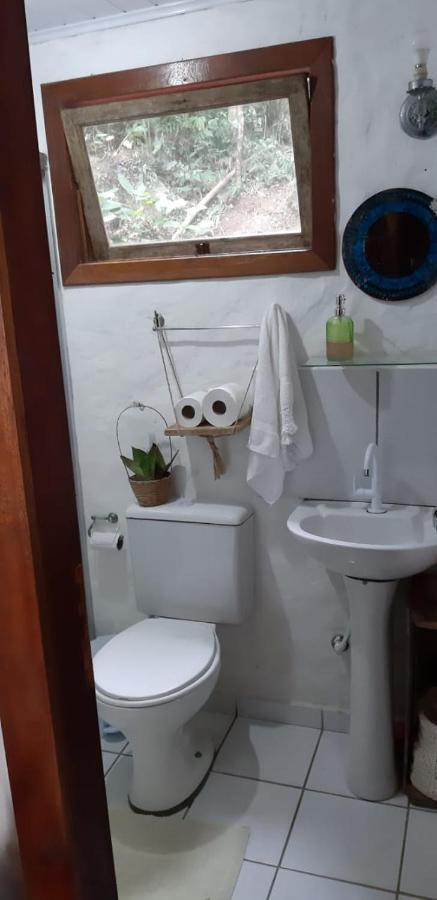 הוילה Guarda do Embaú Cabana Magica Praia E Floresta, Vale Da Utopia, Pinheira מראה חיצוני תמונה